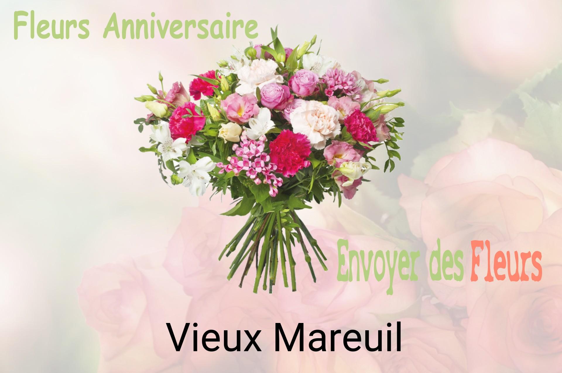 Bouquet de fleurs d’anniversaire livré à Vieux-Mareuil