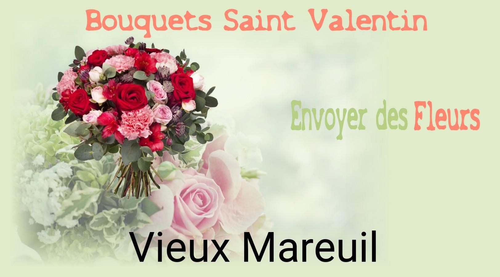 Roses de Saint-Valentin livrées à Vieux-Mareuil